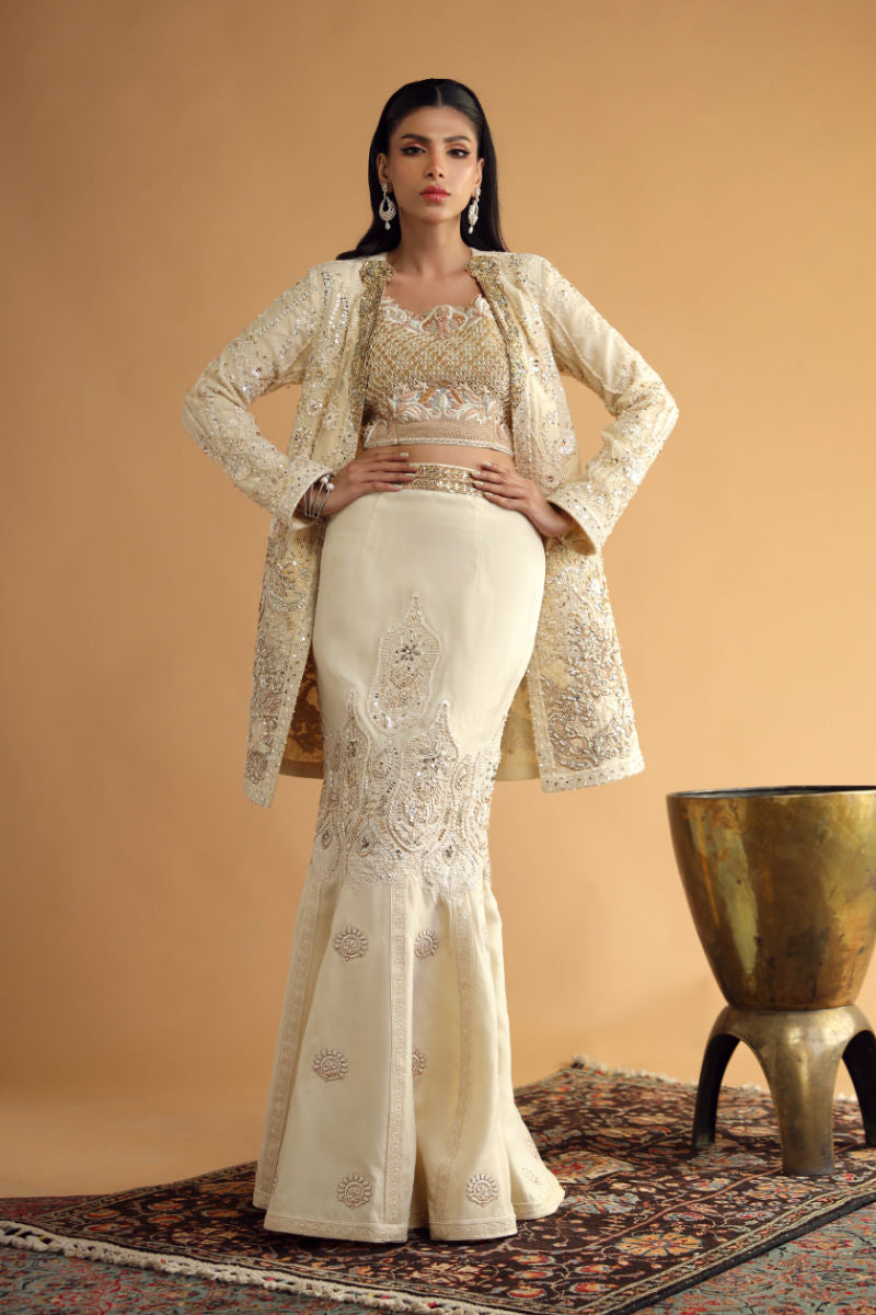 Shamaeel Ansari | Divine Couture | DC-01 by Shamaeel Ansari - Designer Dress - Type: Ladies Clothes - Available at Libayah - 100% Original