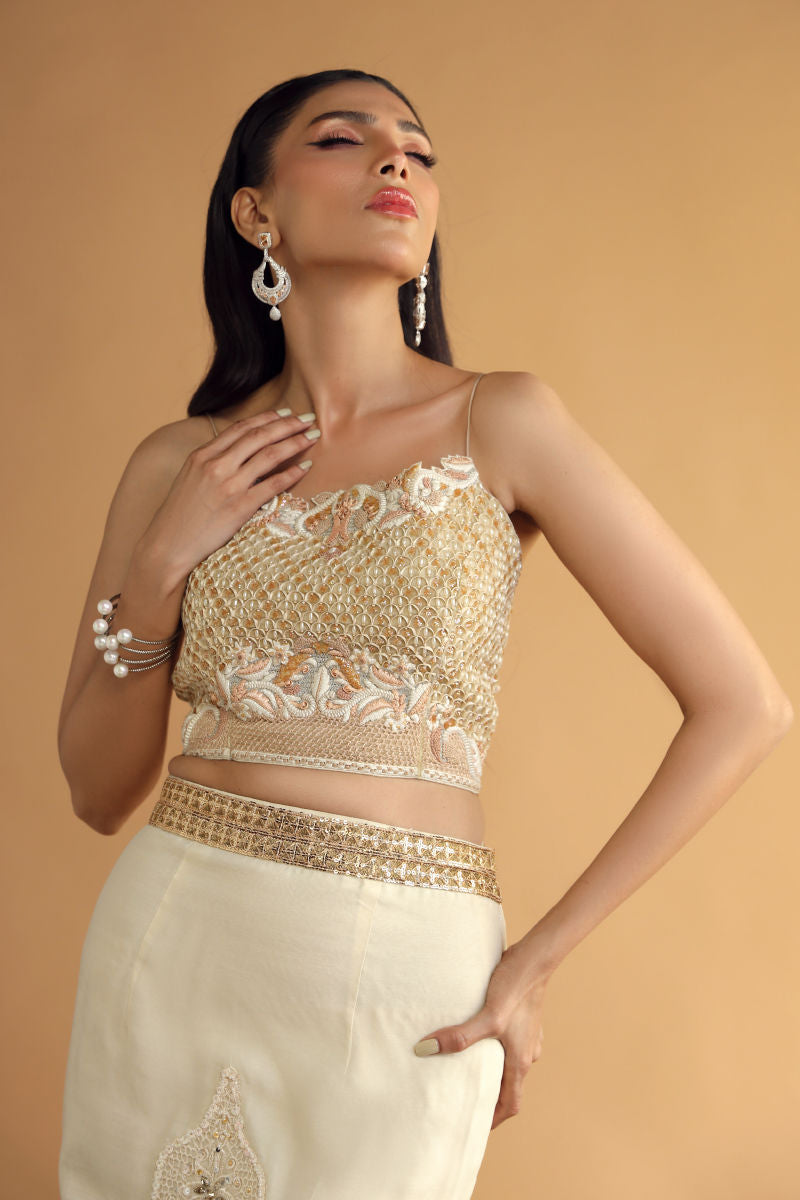 Shamaeel Ansari | Divine Couture | DC-01 by Shamaeel Ansari - Designer Dress - Type: Ladies Clothes - Available at Libayah - 100% Original