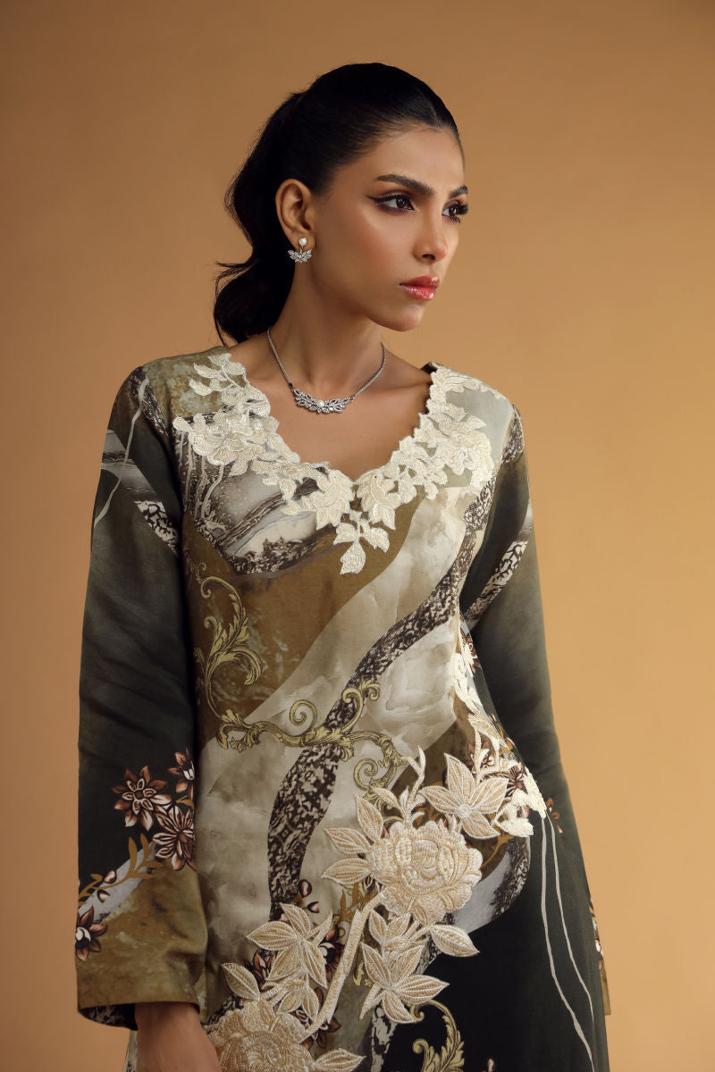 Shamaeel Ansari | Divine Couture | DC-08 by Shamaeel Ansari - Designer Dress - Type: Ladies Clothes - Available at Libayah - 100% Original