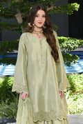 Ansab Jahangir | Luxury Silk Pret | STONE GREEN by Ansab Jahangir - Designer Dress - Type: Ladies Clothes - Available at Libayah - 100% Original