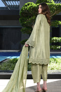 Ansab Jahangir | Luxury Silk Pret | STONE GREEN by Ansab Jahangir - Designer Dress - Type: Ladies Clothes - Available at Libayah - 100% Original