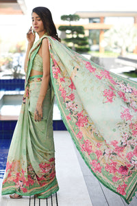Ansab Jahangir | Luxury Silk Pret | ALOE WASH by Ansab Jahangir - Designer Dress - Type: Ladies Clothes - Available at Libayah - 100% Original