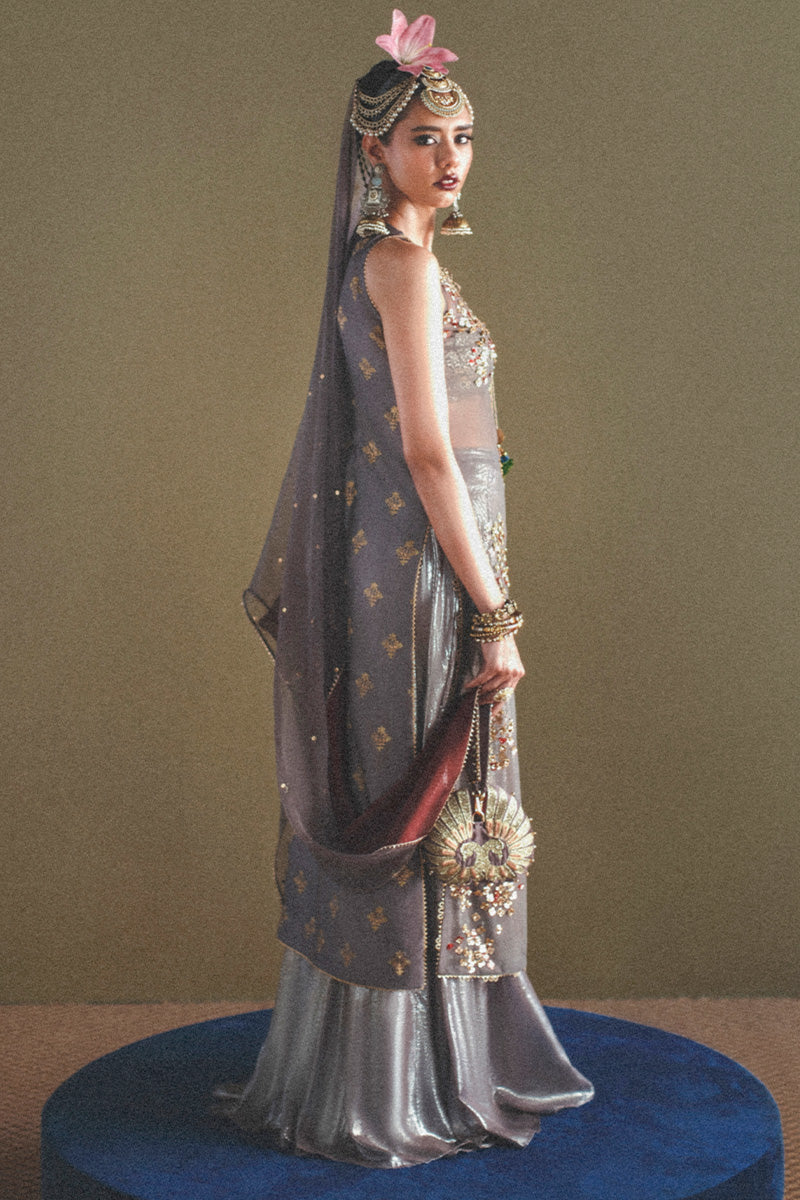 Haute Form | Dastaan Luxury Formals |Chamkeeli by Haute Form - Designer Dress  - Type : Ladies Clothes - Available at Libayah - 100% Original 