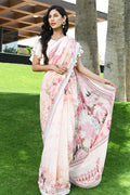 Ansab Jahangir | Luxury Silk Pret | CHALK PINK by Ansab Jahangir - Designer Dress - Type: Ladies Clothes - Available at Libayah - 100% Original