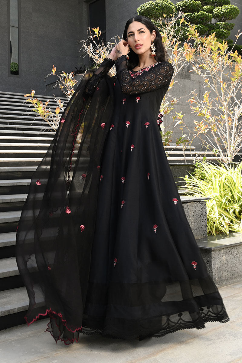 Ansab Jahangir | Luxury Silk Pret | AFTER DARK by Ansab Jahangir - Designer Dress - Type: Ladies Clothes - Available at Libayah - 100% Original