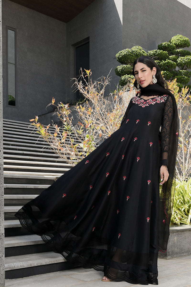Ansab Jahangir | Luxury Silk Pret | AFTER DARK by Ansab Jahangir - Designer Dress - Type: Ladies Clothes - Available at Libayah - 100% Original