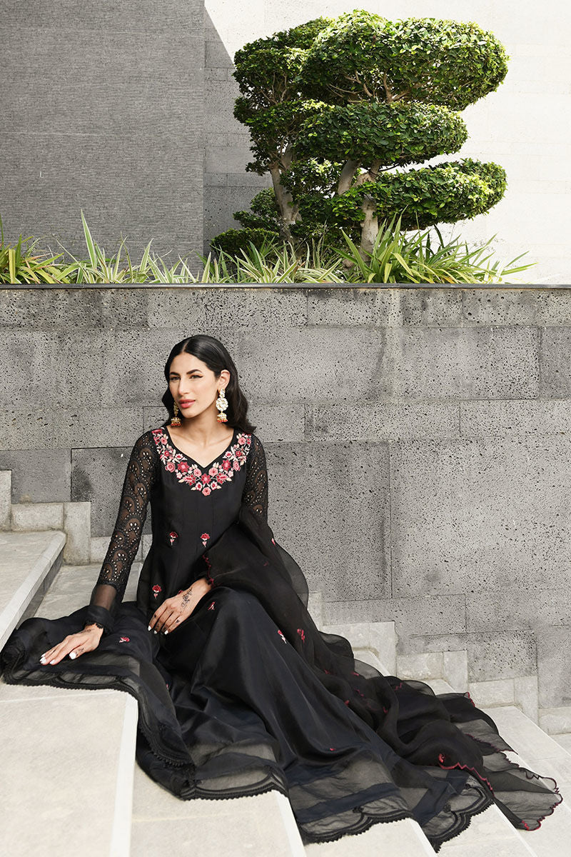 Ansab Jahangir | Luxury Silk Pret | AFTER DARK by Ansab Jahangir - Designer Dress - Type: Ladies Clothes - Available at Libayah - 100% Original