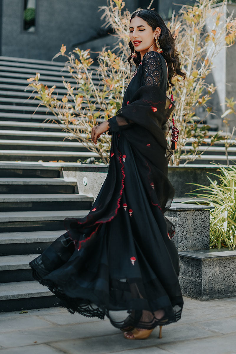 Ansab Jahangir | Luxury Silk Pret | AFTER DARK by Ansab Jahangir - Designer Dress - Type: Ladies Clothes - Available at Libayah - 100% Original