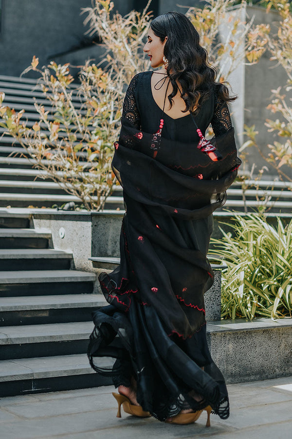 Ansab Jahangir | Luxury Silk Pret | AFTER DARK by Ansab Jahangir - Designer Dress - Type: Ladies Clothes - Available at Libayah - 100% Original