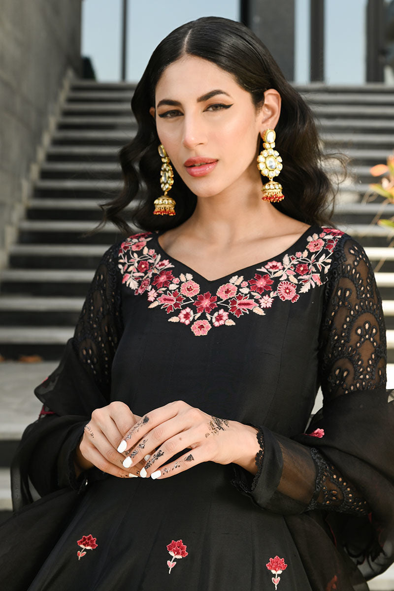 Ansab Jahangir | Luxury Silk Pret | AFTER DARK by Ansab Jahangir - Designer Dress - Type: Ladies Clothes - Available at Libayah - 100% Original