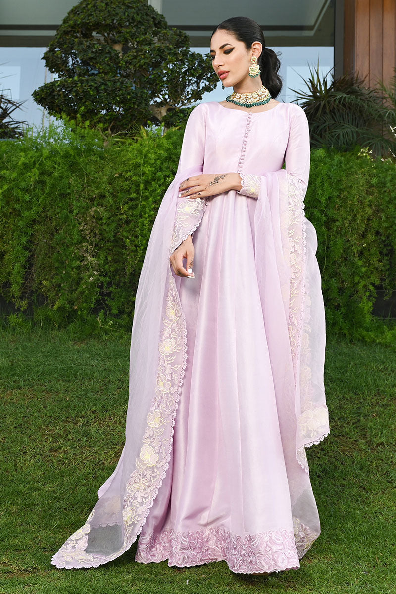 Ansab Jahangir | Luxury Silk Pret | HEIRLOOM LILAC by Ansab Jahangir - Designer Dress - Type: Ladies Clothes - Available at Libayah - 100% Original