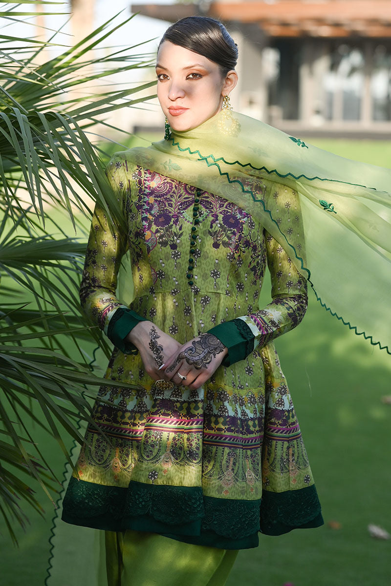 Ansab Jahangir | Luxury Silk Pret | KIWI by Ansab Jahangir - Designer Dress - Type: Ladies Clothes - Available at Libayah - 100% Original