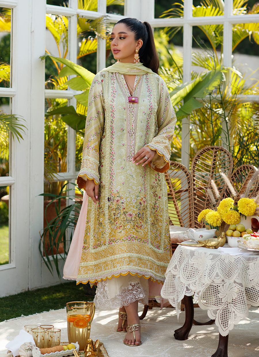 Farah Talib Aziz | Designer Picks 24 | JOLIE SHIRT AND DUPATTA by Farah Talib Aziz - Designer Dress - Type: Ladies Clothes - Available at Libayah - 100% Original