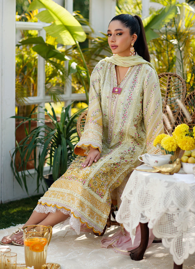 Farah Talib Aziz | Designer Picks 24 | JOLIE SHIRT AND DUPATTA by Farah Talib Aziz - Designer Dress - Type: Ladies Clothes - Available at Libayah - 100% Original