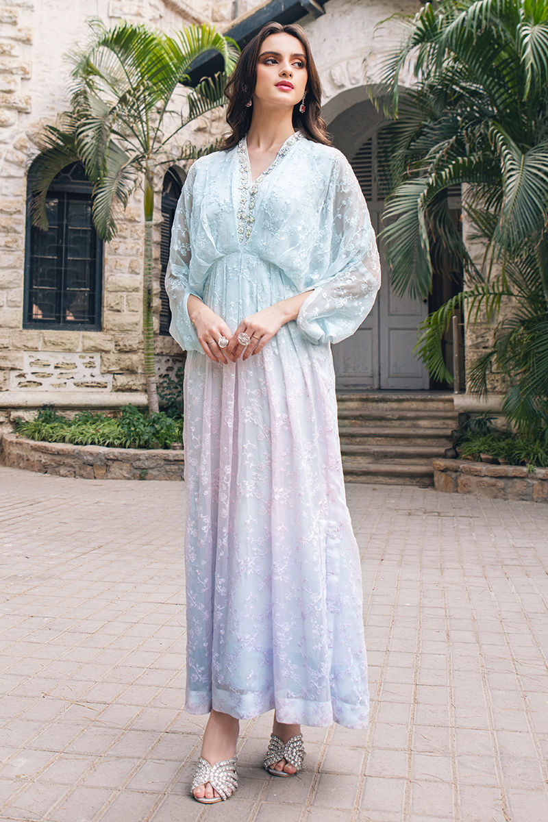 Fatima Khan | Best Sellers 24 | OMBRE KAFTAN by Fatima Khan - Designer Dress - Type: Luxury - Available at Libayah - 100% Original