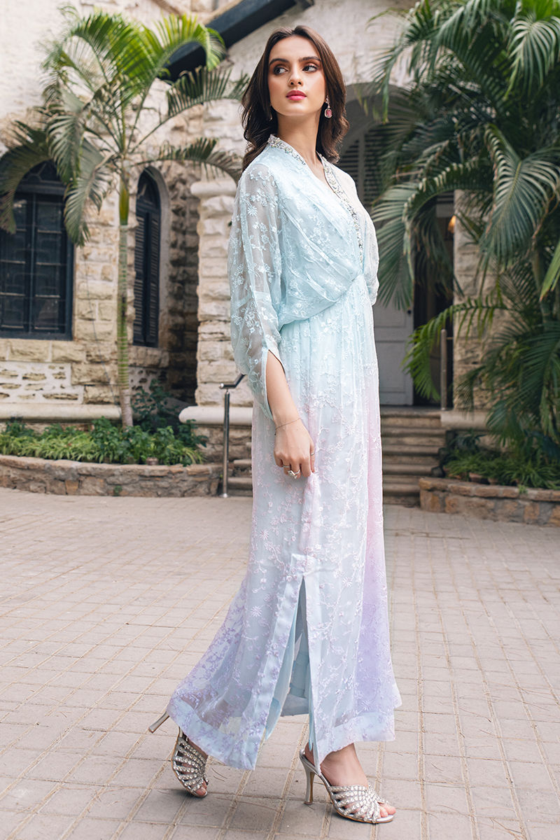 Fatima Khan | Best Sellers 24 | OMBRE KAFTAN by Fatima Khan - Designer Dress - Type: Luxury - Available at Libayah - 100% Original