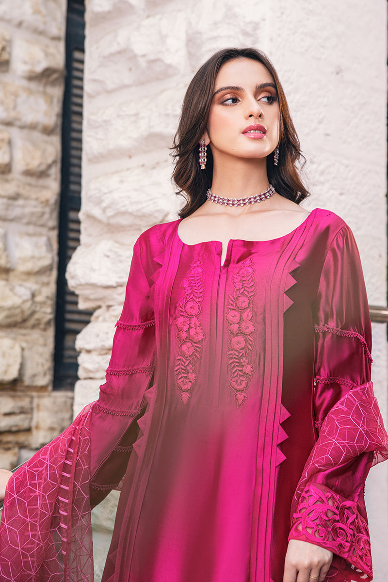 Fatima Khan | Luxury Pret 24 | FUCHSIA RUSH by Fatima Khan - Designer Dress - Type: Luxury - Available at Libayah - 100% Original