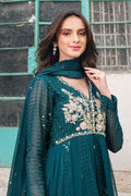 Fatima Khan | Best Sellers 24 | KALE GREEN PESHWAS by Fatima Khan - Designer Dress - Type: Luxury - Available at Libayah - 100% Original