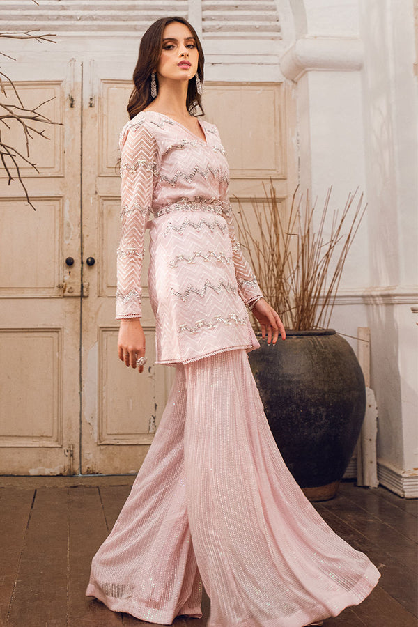 Fatima Khan | Luxury Pret 24 | JAZZ PINK by Fatima Khan - Designer Dress - Type: Luxury - Available at Libayah - 100% Original