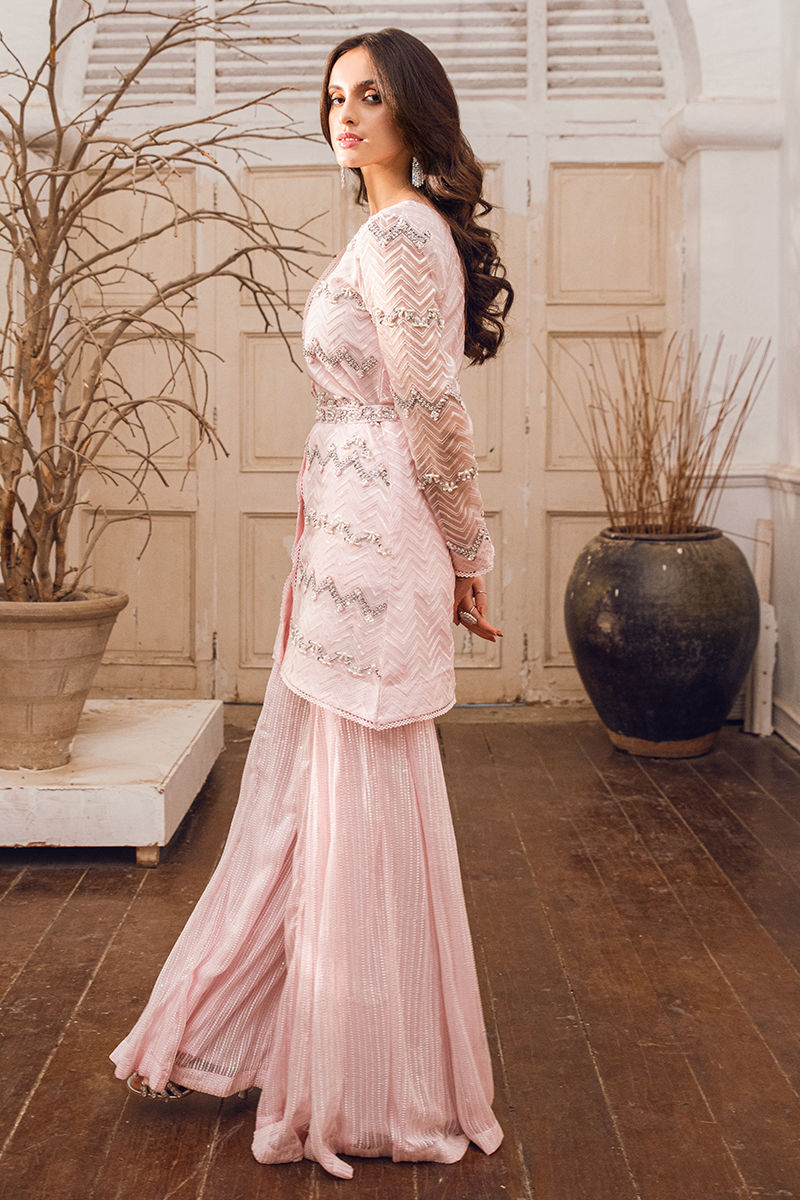 Fatima Khan | Luxury Pret 24 | JAZZ PINK by Fatima Khan - Designer Dress - Type: Luxury - Available at Libayah - 100% Original