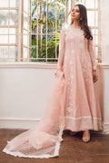 Fatima Khan | Best Sellers 24 | CORAL PEACH KALIDAR by Fatima Khan - Designer Dress - Type: Luxury - Available at Libayah - 100% Original
