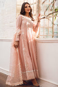 Fatima Khan | Best Sellers 24 | CORAL PEACH KALIDAR by Fatima Khan - Designer Dress - Type: Luxury - Available at Libayah - 100% Original