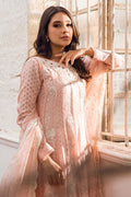 Fatima Khan | Best Sellers 24 | CORAL PEACH KALIDAR by Fatima Khan - Designer Dress - Type: Luxury - Available at Libayah - 100% Original