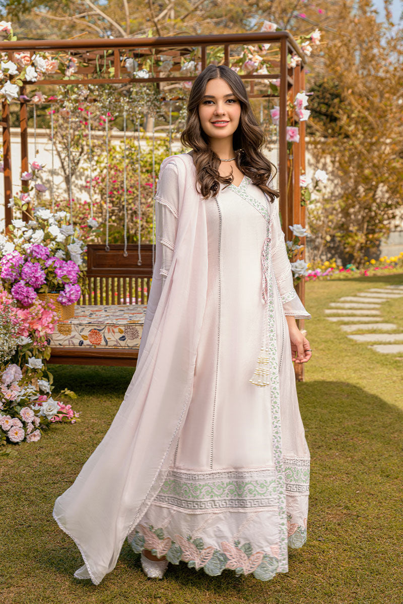 Fatima Khan | Best Sellers 24 | SPANISH PINK ANGHARKHA by Fatima Khan - Designer Dress - Type: Luxury - Available at Libayah - 100% Original