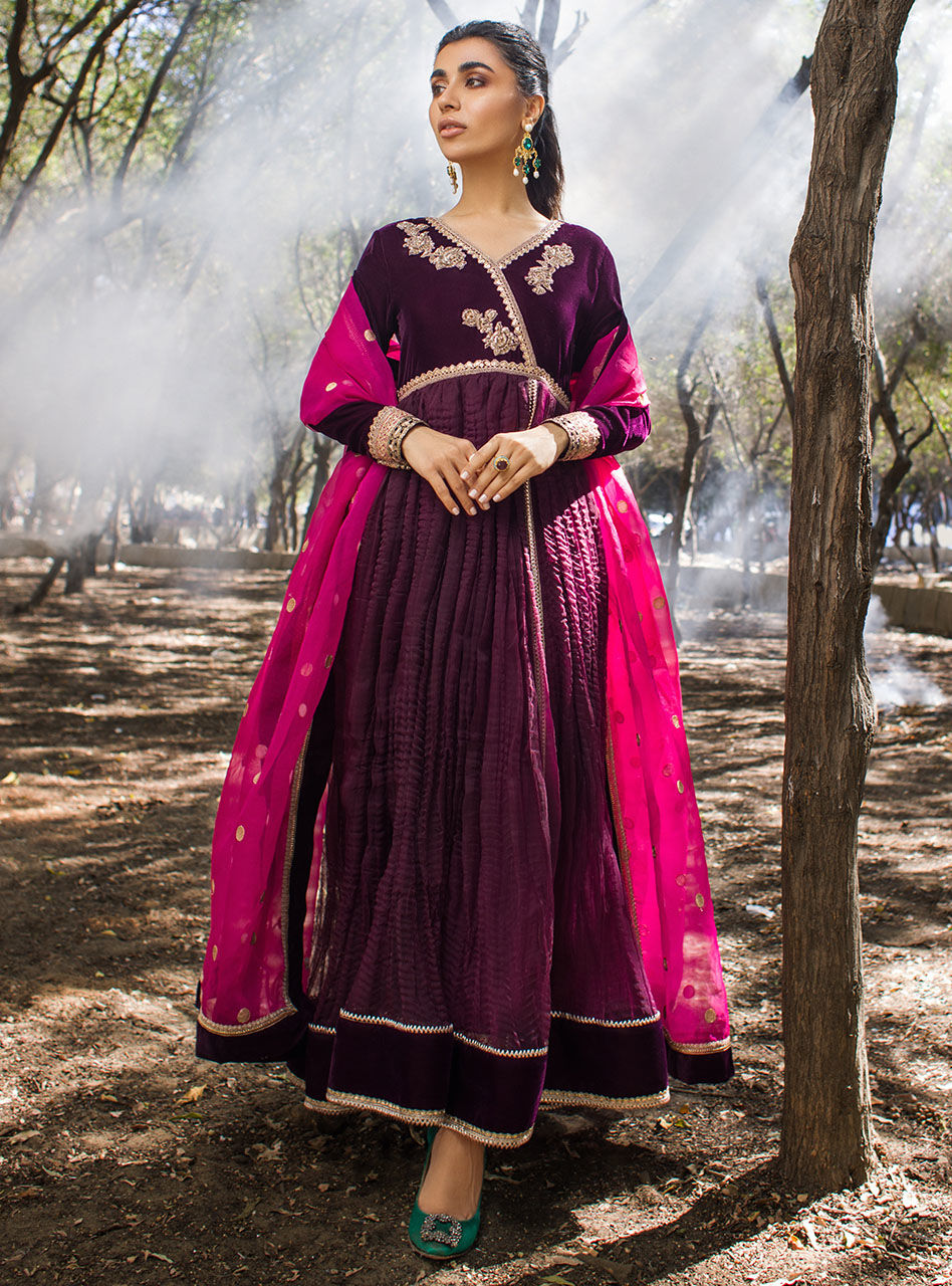 Zainab Chottani | Luxury Pret | MEHRU by Zainab Chottani - Designer Dress - Type: Ladies Clothes - Available at Libayah - 100% Original