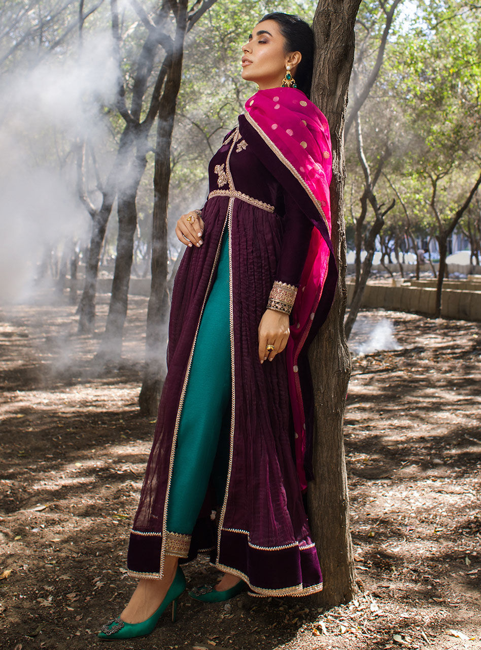Zainab Chottani | Luxury Pret | MEHRU by Zainab Chottani - Designer Dress - Type: Ladies Clothes - Available at Libayah - 100% Original