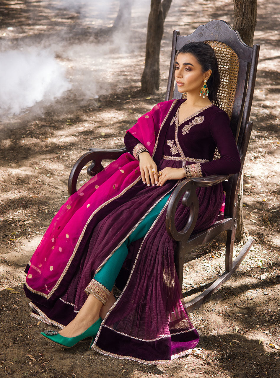 Zainab Chottani | Luxury Pret | MEHRU by Zainab Chottani - Designer Dress - Type: Ladies Clothes - Available at Libayah - 100% Original