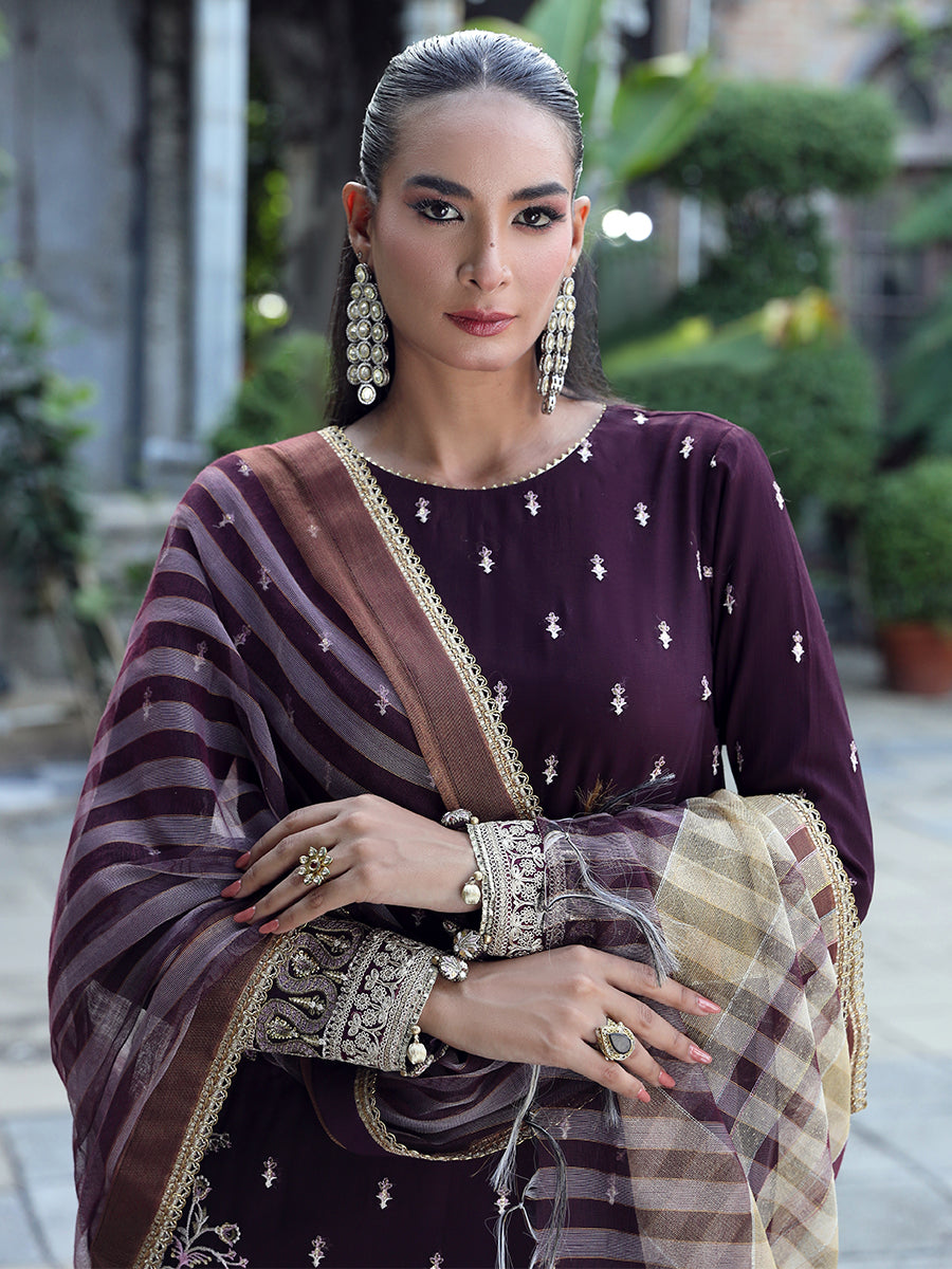 Salitex | Raaya Chiffon 24 | M11 by Salitex - Designer Dress - Type: Formal - Available at Libayah - 100% Original