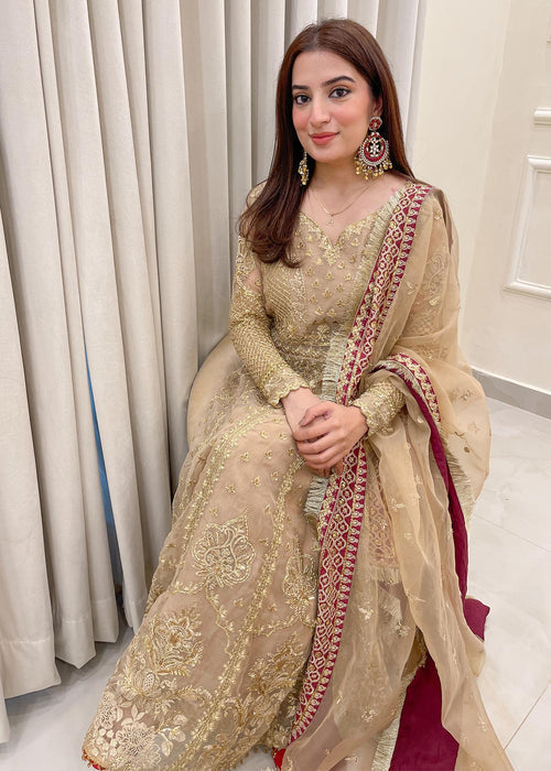 Meeral | Wedding Formals | Raqs by Meeral - Designer Dress - Type: Ladies Clothes - Available at Libayah - 100% Original