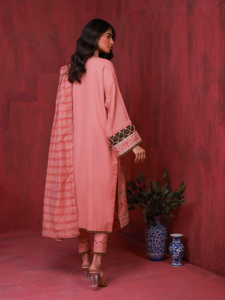 Salitex | Zaria Luxury Lawn | A04 by Salitex - Designer Dress - Type: Luxury - Available at Libayah - 100% Original