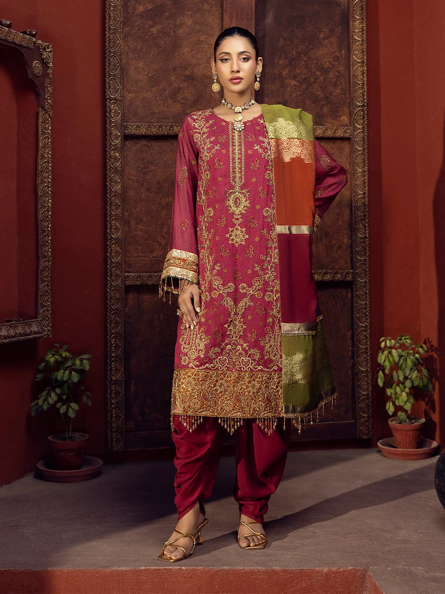 Salitex | Signature Festive Chiffon | SUNW6JI017UT by Salitex - Designer Dress - Type: Ladies Clothes - Available at Libayah - 100% Original