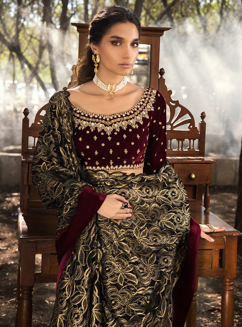 Zainab Chottani | Semi Formals | ELENAA by Zainab Chottani - Designer Dress - Type: Ladies Clothes - Available at Libayah - 100% Original