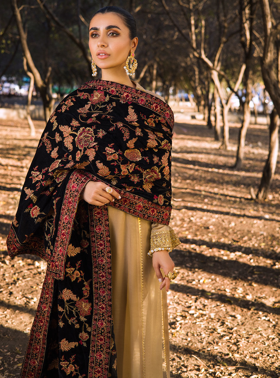 Zainab Chottani | Luxury Pret | MEHMAL-BLACK by Zainab Chottani - Designer Dress - Type: Ladies Clothes - Available at Libayah - 100% Original