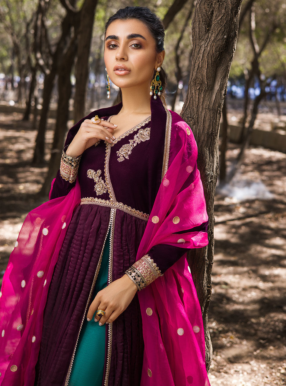 Zainab Chottani | Luxury Pret | MEHRU by Zainab Chottani - Designer Dress - Type: Ladies Clothes - Available at Libayah - 100% Original