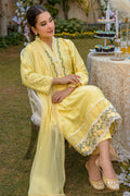 Fatima Khan | Luxury Pret 24 | VIVID YELLOW by Fatima Khan - Designer Dress - Type: Luxury - Available at Libayah - 100% Original