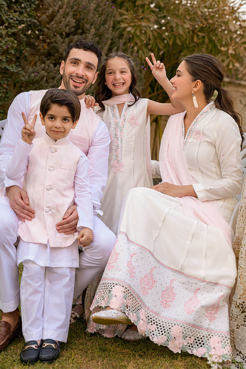 Fatima Khan | Luxury Pret 24 | BENJAMIN WHITE by Fatima Khan - Designer Dress - Type: Luxury - Available at Libayah - 100% Original