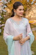 Fatima Khan | Luxury Pret 24 | FRENCH GREY by Fatima Khan - Designer Dress - Type: Luxury - Available at Libayah - 100% Original