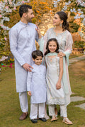 Fatima Khan | Luxury Pret 24 | FRENCH GREY by Fatima Khan - Designer Dress - Type: Luxury - Available at Libayah - 100% Original