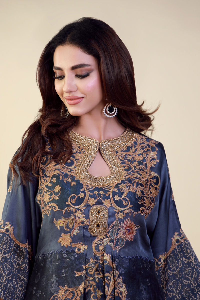 Shamaeel Ansari | Festive Edit | EE-03 by Shamaeel Ansari - Designer Dress  - Type : Ladies Clothes - Available at Libayah - 100% Original 