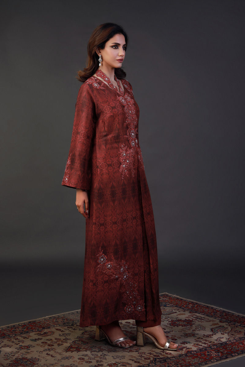 Shamaeel Ansari | Festive Edit | EE-04 by Shamaeel Ansari - Designer Dress  - Type : Ladies Clothes - Available at Libayah - 100% Original 