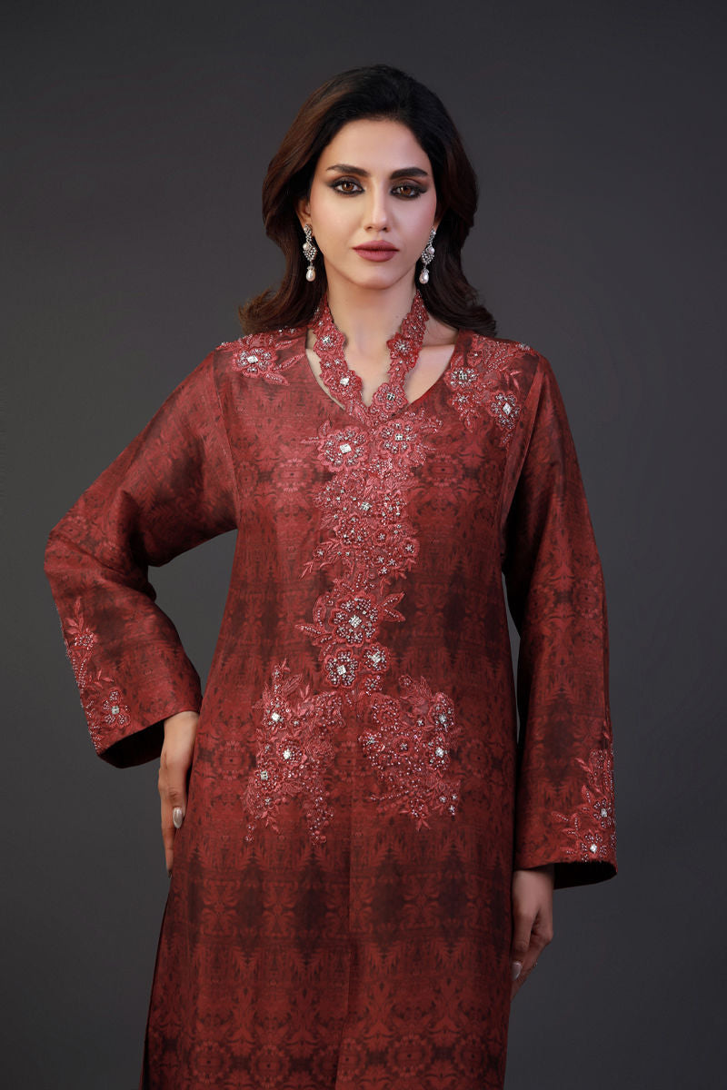 Shamaeel Ansari | Festive Edit | EE-04 by Shamaeel Ansari - Designer Dress  - Type : Ladies Clothes - Available at Libayah - 100% Original 