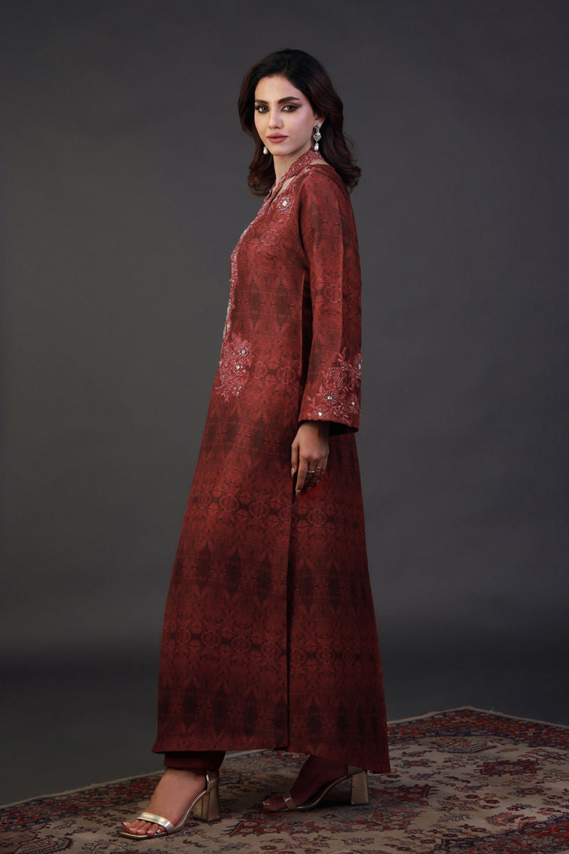 Shamaeel Ansari | Festive Edit | EE-04 by Shamaeel Ansari - Designer Dress  - Type : Ladies Clothes - Available at Libayah - 100% Original 