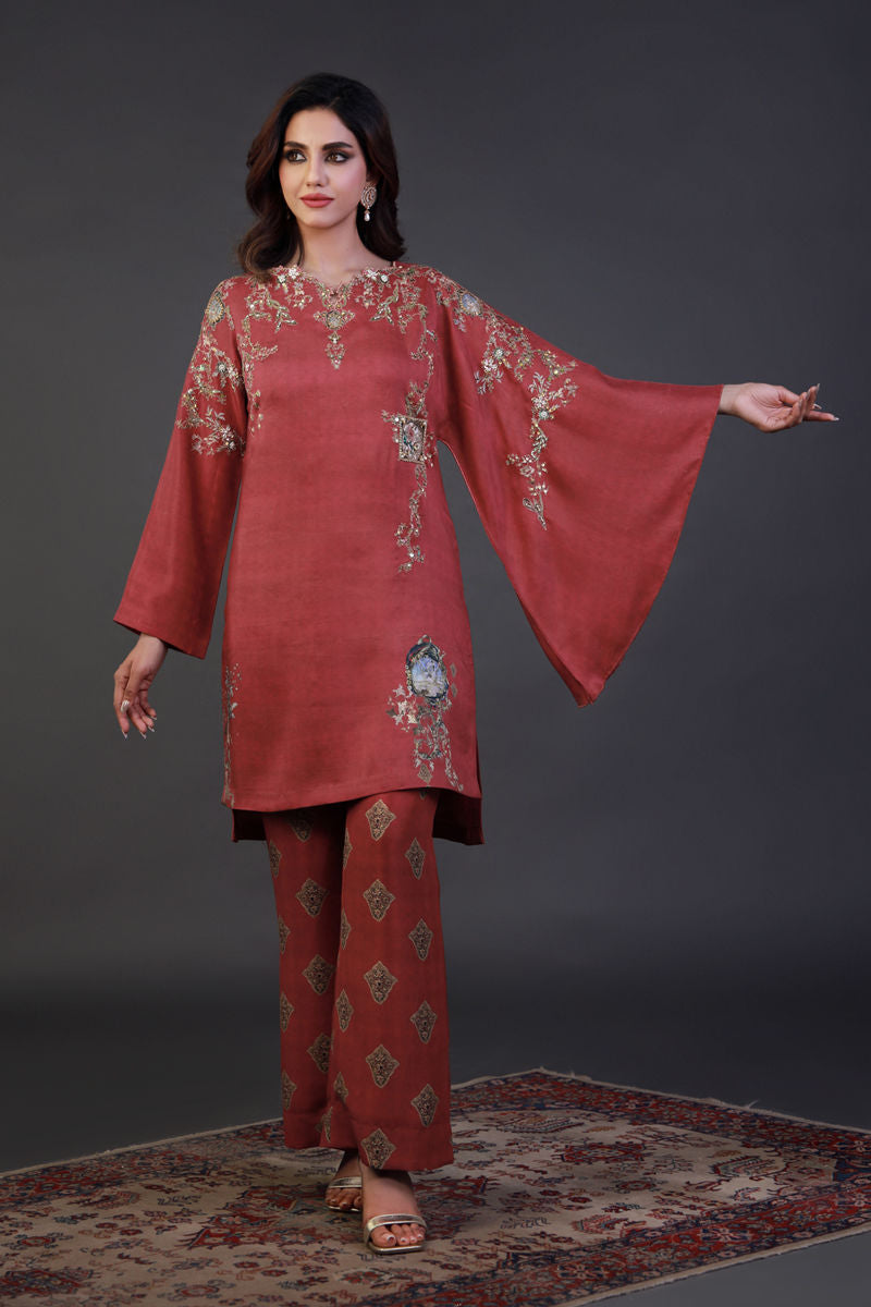 Shamaeel Ansari | Festive Edit | EE-05 by Shamaeel Ansari - Designer Dress  - Type : Ladies Clothes - Available at Libayah - 100% Original 