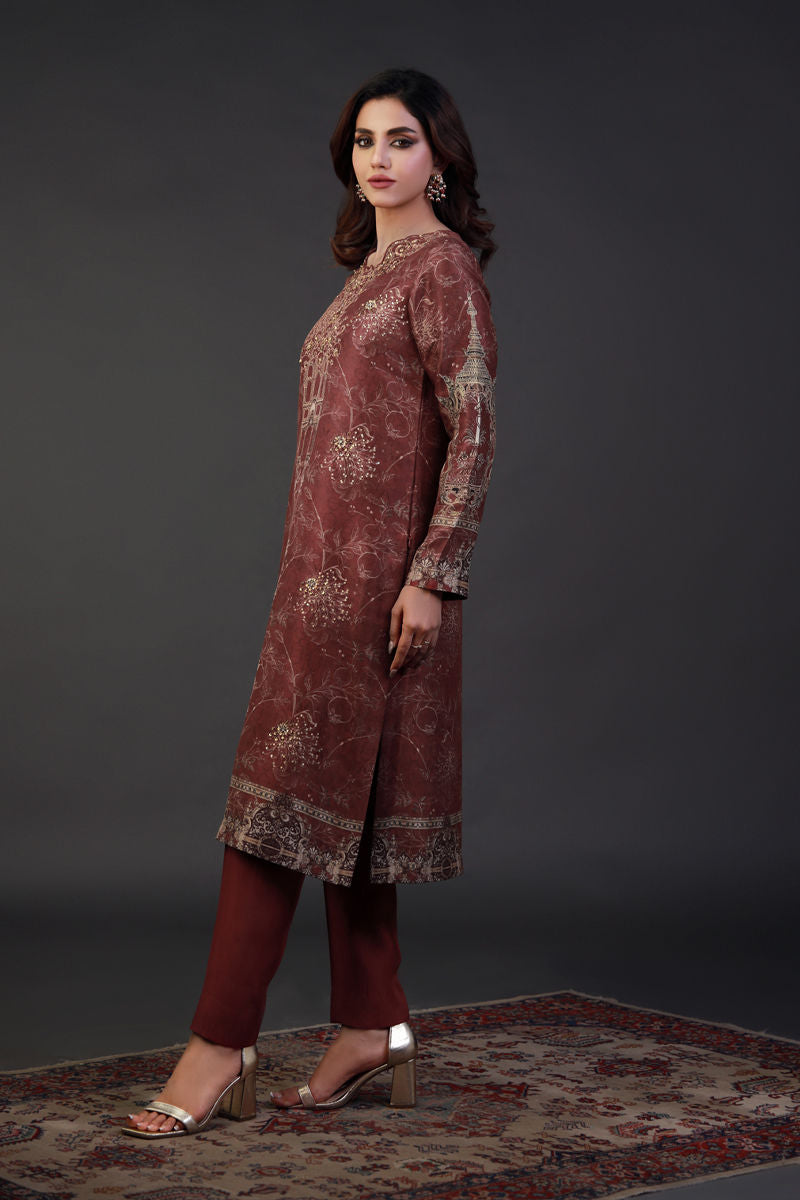 Shamaeel Ansari | Festive Edit | EE-07 by Shamaeel Ansari - Designer Dress  - Type : Ladies Clothes - Available at Libayah - 100% Original 