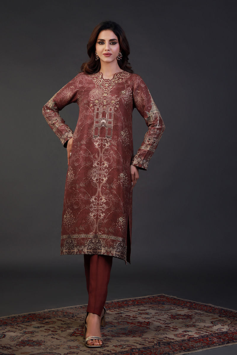 Shamaeel Ansari | Festive Edit | EE-07 by Shamaeel Ansari - Designer Dress  - Type : Ladies Clothes - Available at Libayah - 100% Original 