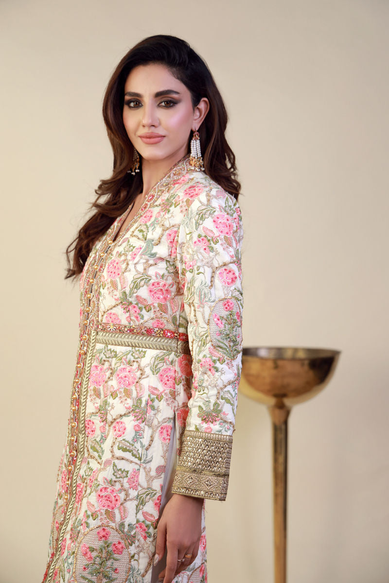 Shamaeel Ansari | Festive Edit | EE-08 by Shamaeel Ansari - Designer Dress  - Type : Ladies Clothes - Available at Libayah - 100% Original 